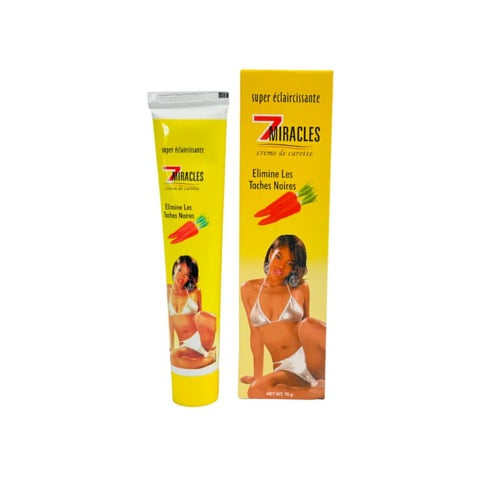 7 Miracles Super Éclaircissante Carrot Cream for Dark Spots ( 3 packs )