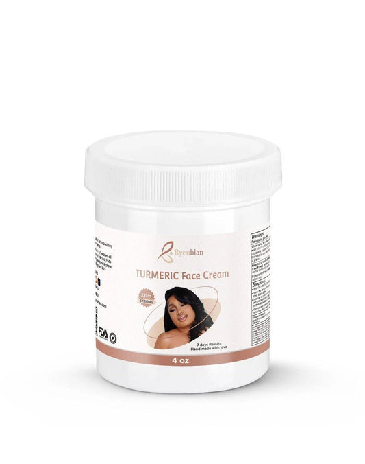 Byenblan Turmeric Face Cream 4 oz – Extra Strong Great Results