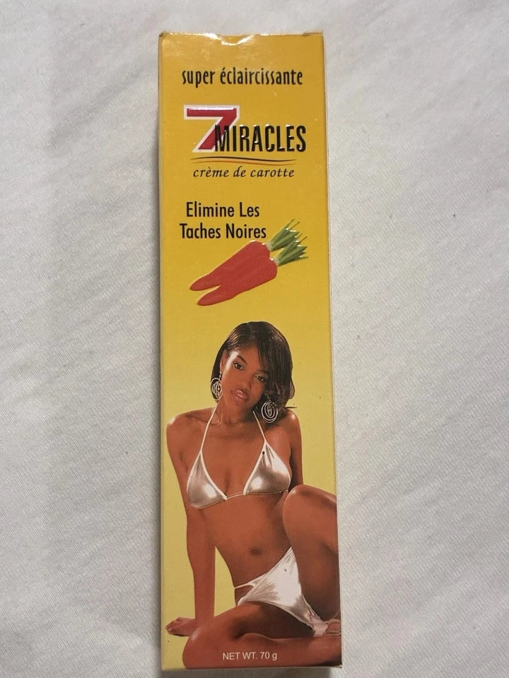 7 Miracles Super Éclaircissante Carrot Cream for Dark Spots ( 3 packs )